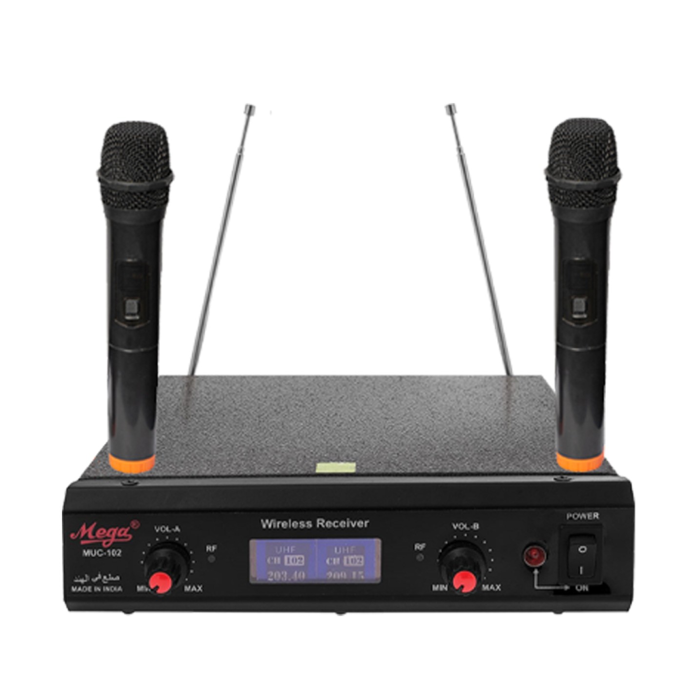 QFX Dynamic Professional Wireless Microphone System (2-Pack) M-336 - The  Home Depot